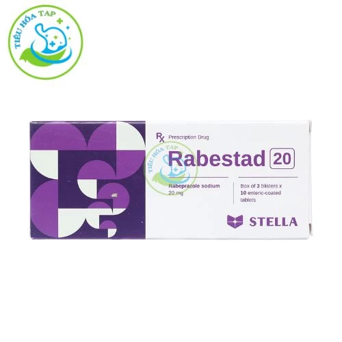 Rabestad 20 - Hộp 3 vỉ x 10 viên